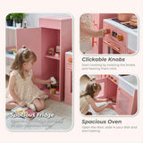 Teamson Kids Little Chef Chester Wooden Play Kitchen With 12 Accessories
