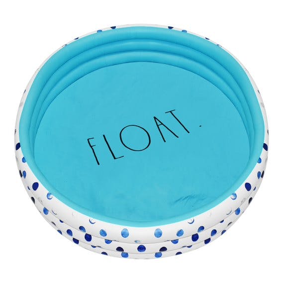 Mini Pool with Indigo Polka Dots