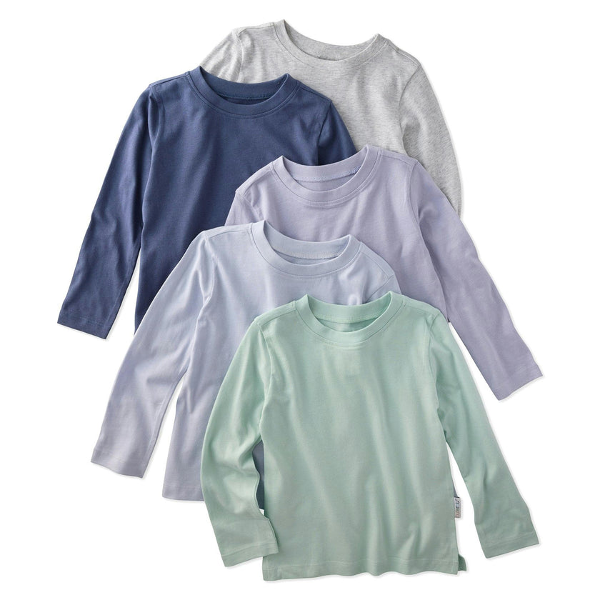 LONDON 5-Pack Toddler Long Sleeve T-Shirts