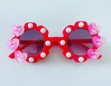 Hug Me Red Cami Flower Sunnies