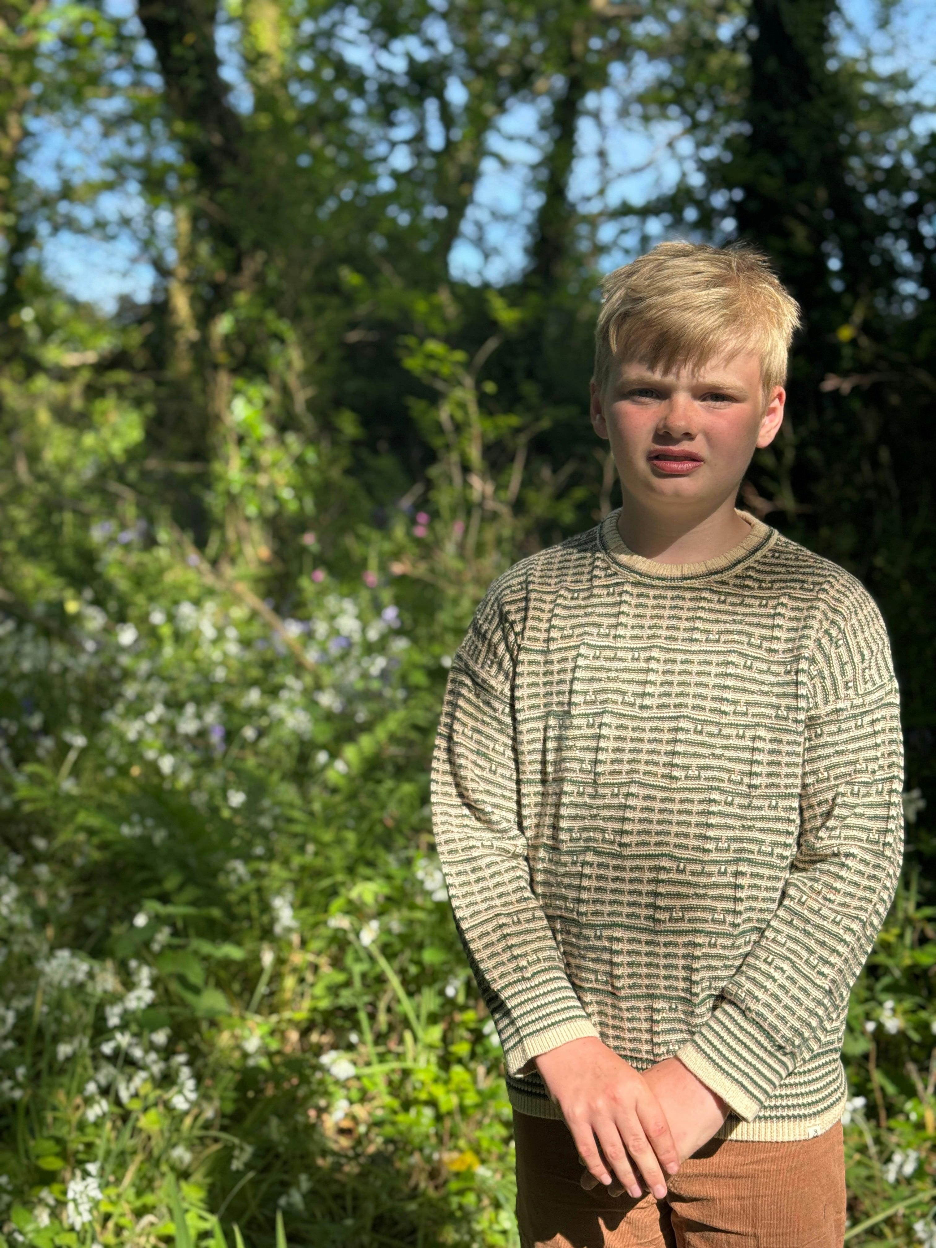 BRIAN Green Sweater
