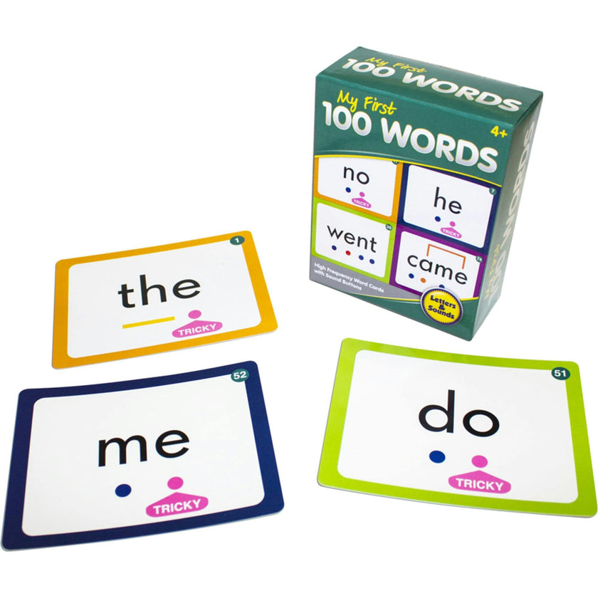 My First 100 Words for Ages 4-5 Kindergarten Learning