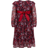 Chloe Winter Floral Party Dress