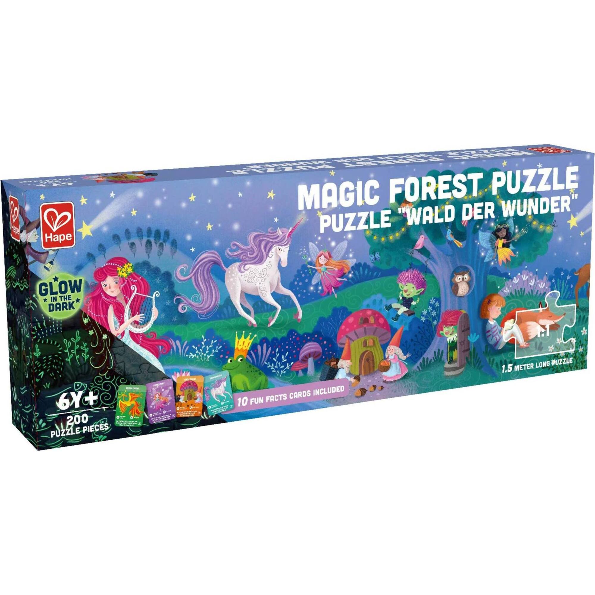 Giant Glow-In-The-Dark Magic Forest Jigsaw Puzzle