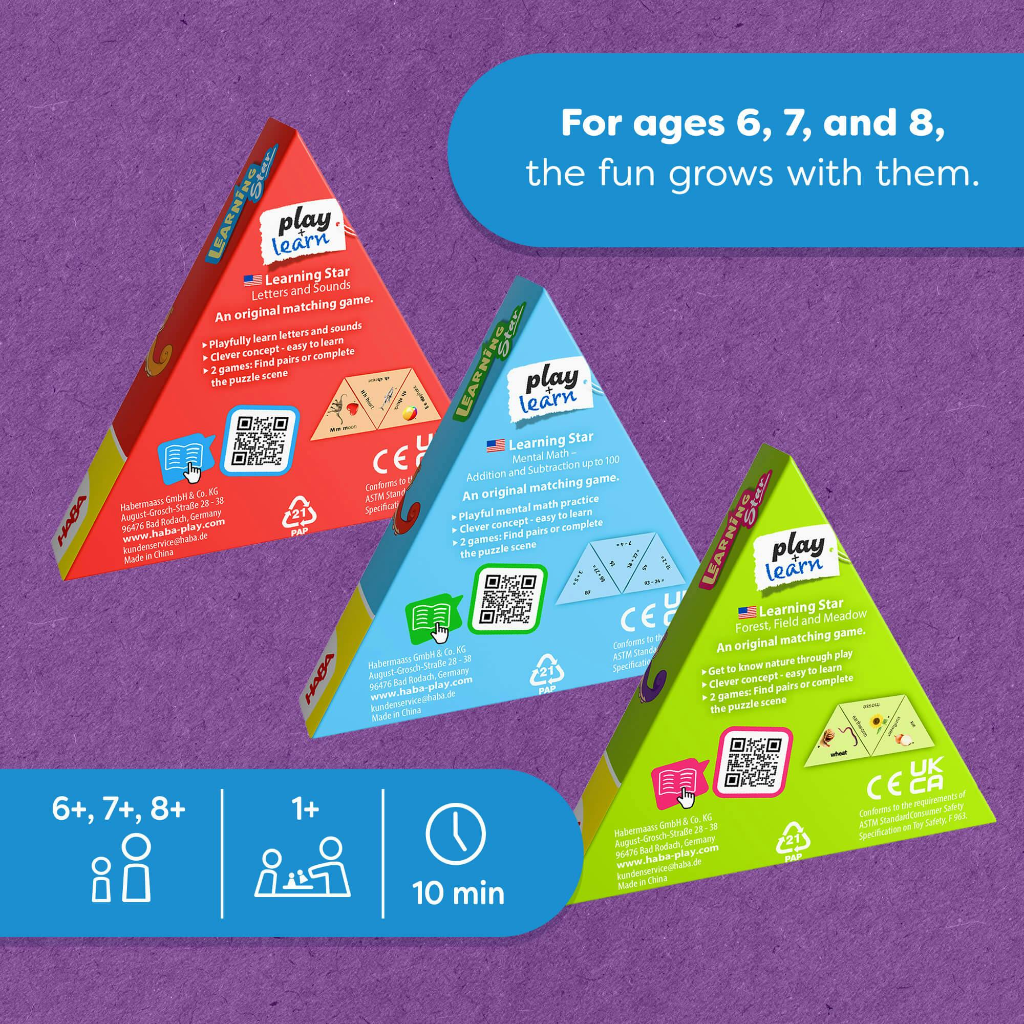 Learning Star Bundle (Set of 3)