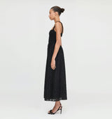 The Anita Nap Dress - Black Fil Coupé