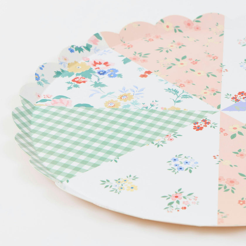 Patchwork Dinner Plates