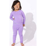 Lavender Bamboo Kids Pajamas