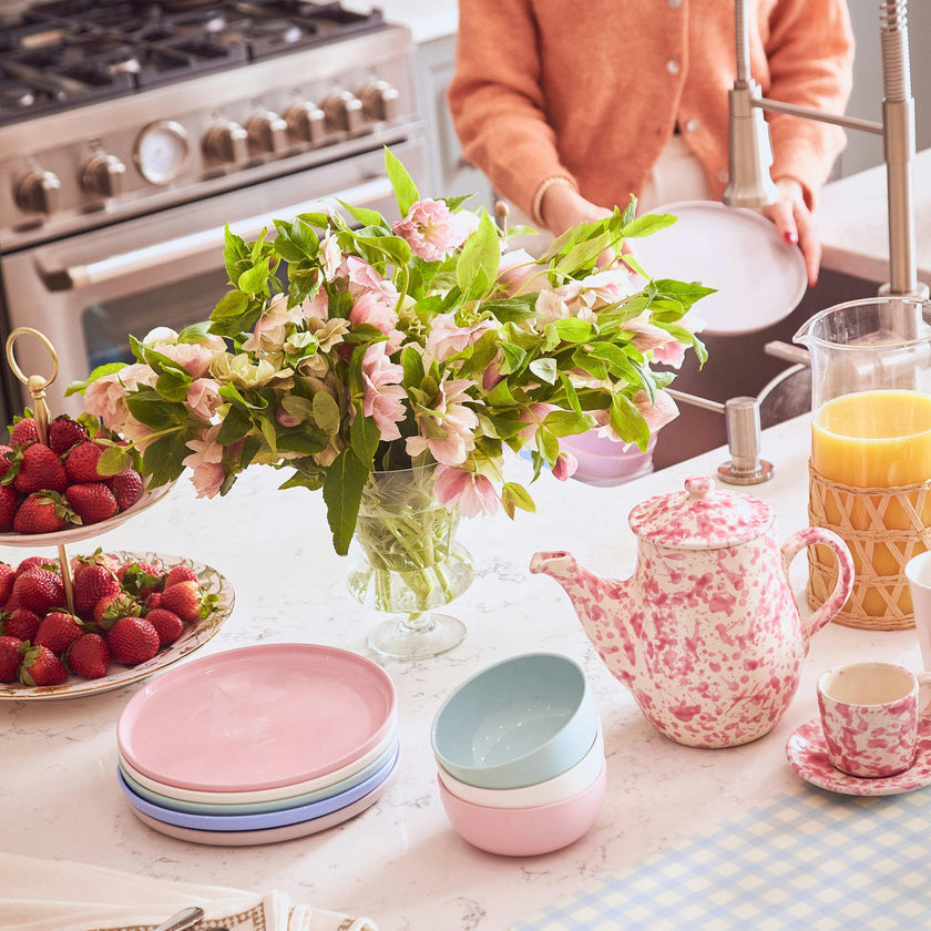 2 Placemats | Coral Gingham |  by robynblair x Recette