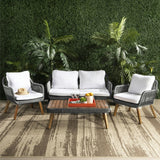Raldin Rope 4-Piece Outdoor Living Set