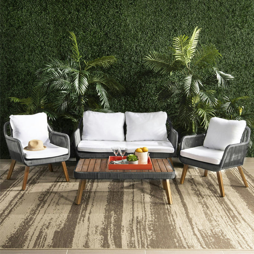 Raldin Rope 4-Piece Outdoor Living Set