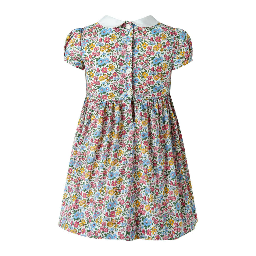 Ditsy Floral Smocked Dress