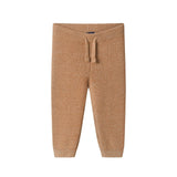 Infant Boys Hooded Sweater Knit Set | Thanksgiving Patches - Beige