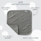 RIVER 10-Pack Washcloths