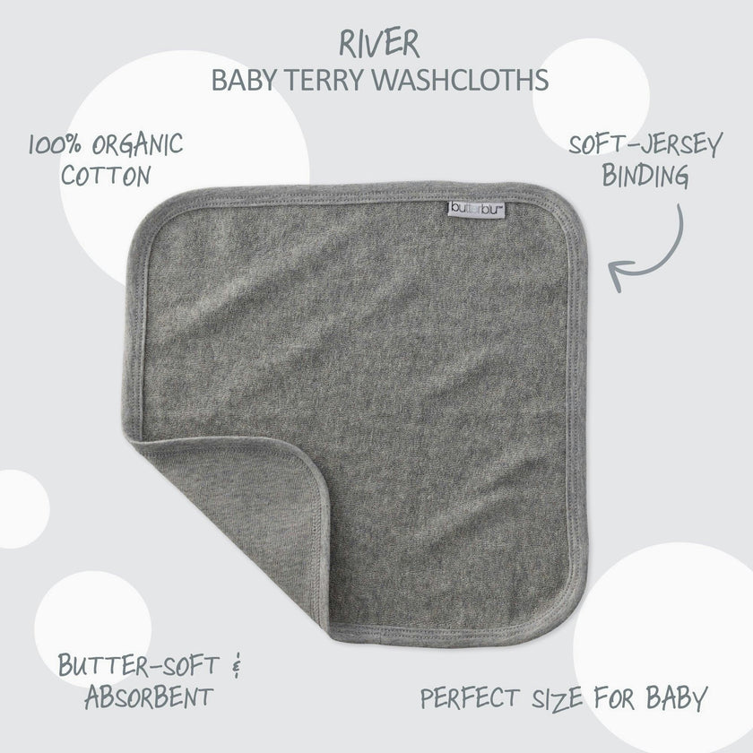 RIVER 10-Pack Washcloths