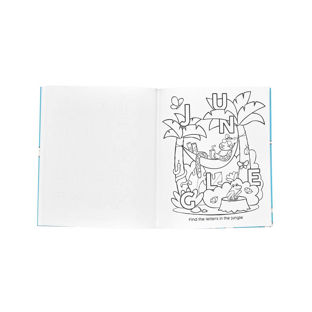 ABC: Amazing Animals Toddler Coloring Book