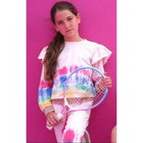 Dip Dye Ruffle Set, Multi