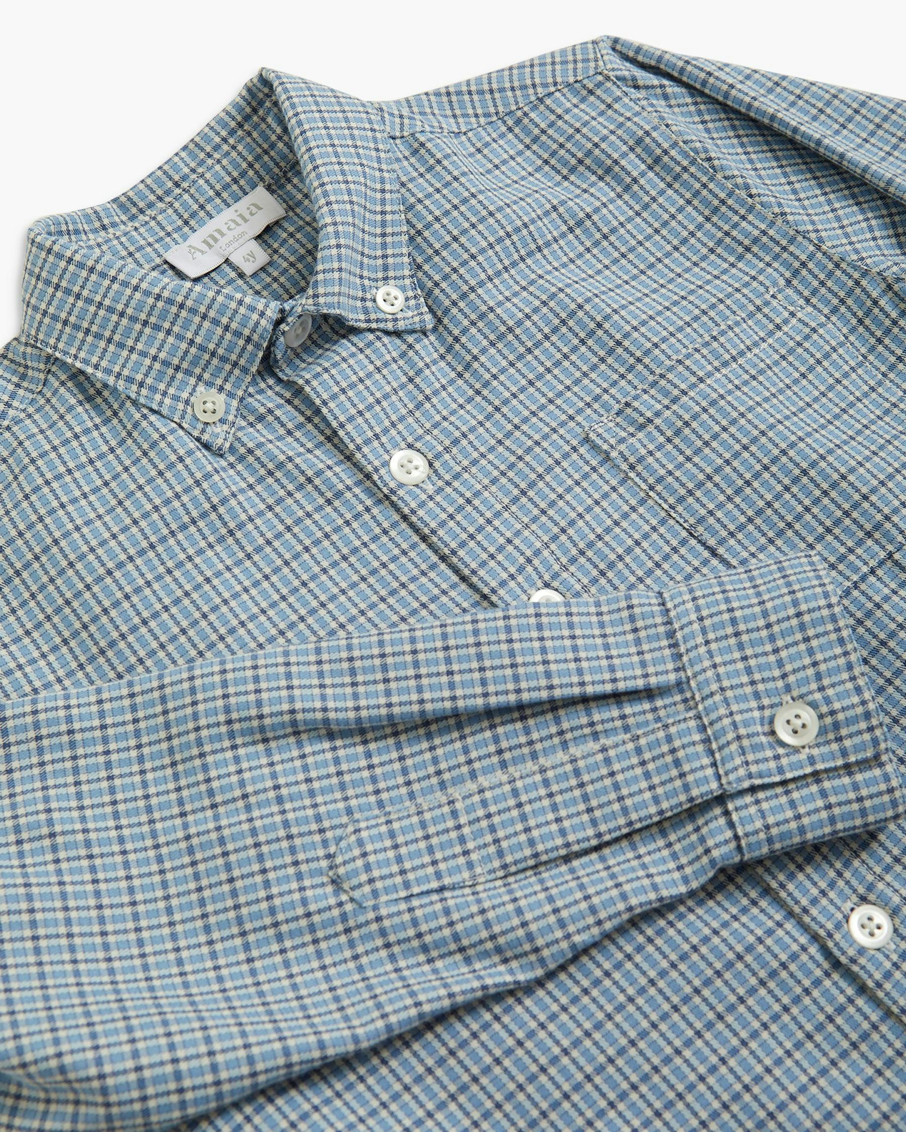 Ralph Shirt Vintage Blue Check