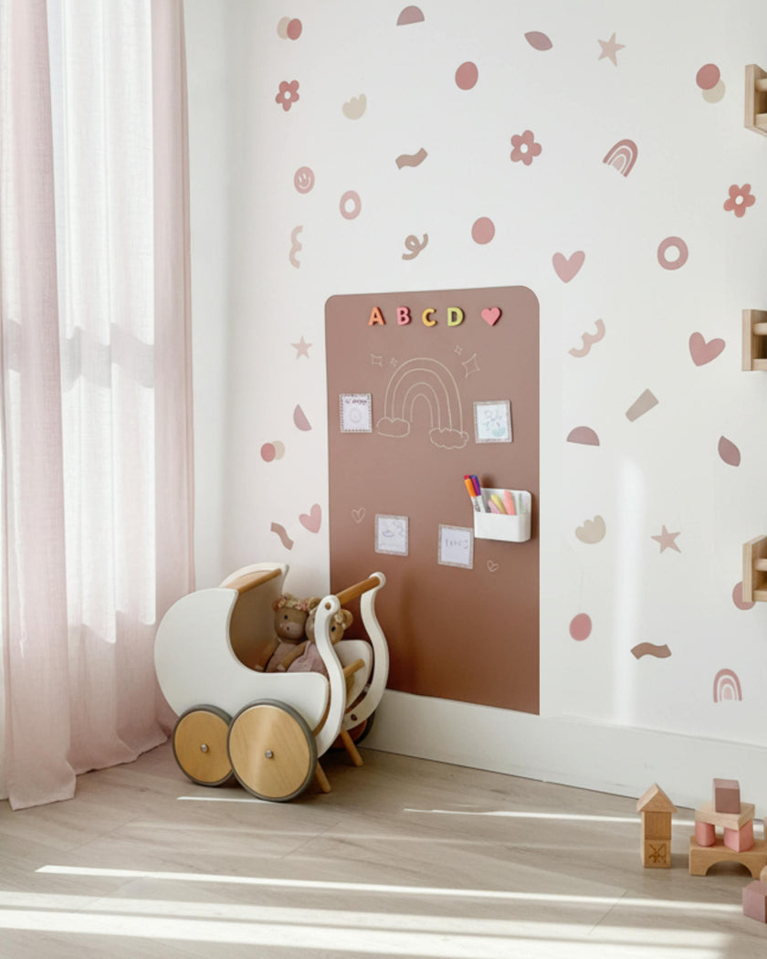 Magic Playwall - Rectangle Magnetic Wall Decal for Kids
