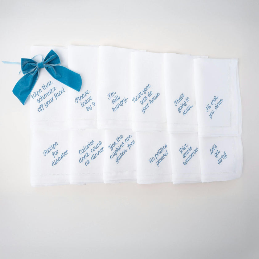 Mixed Messages Dinner Napkins
