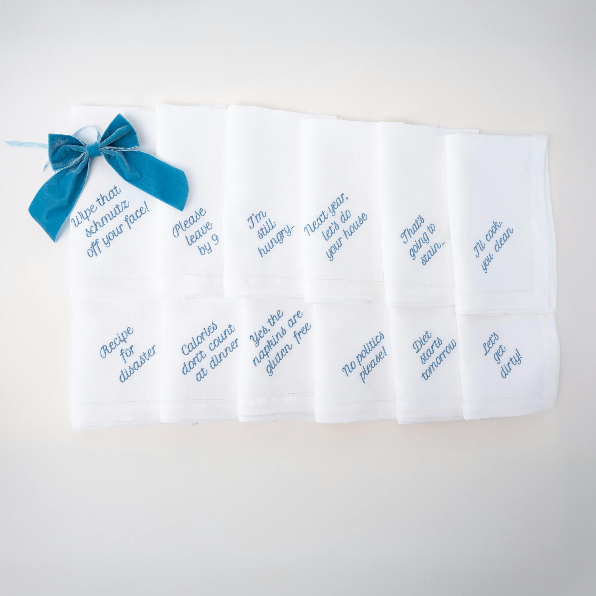 Mixed Messages Dinner Napkins