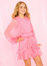 Soleil Frill Mini Dress