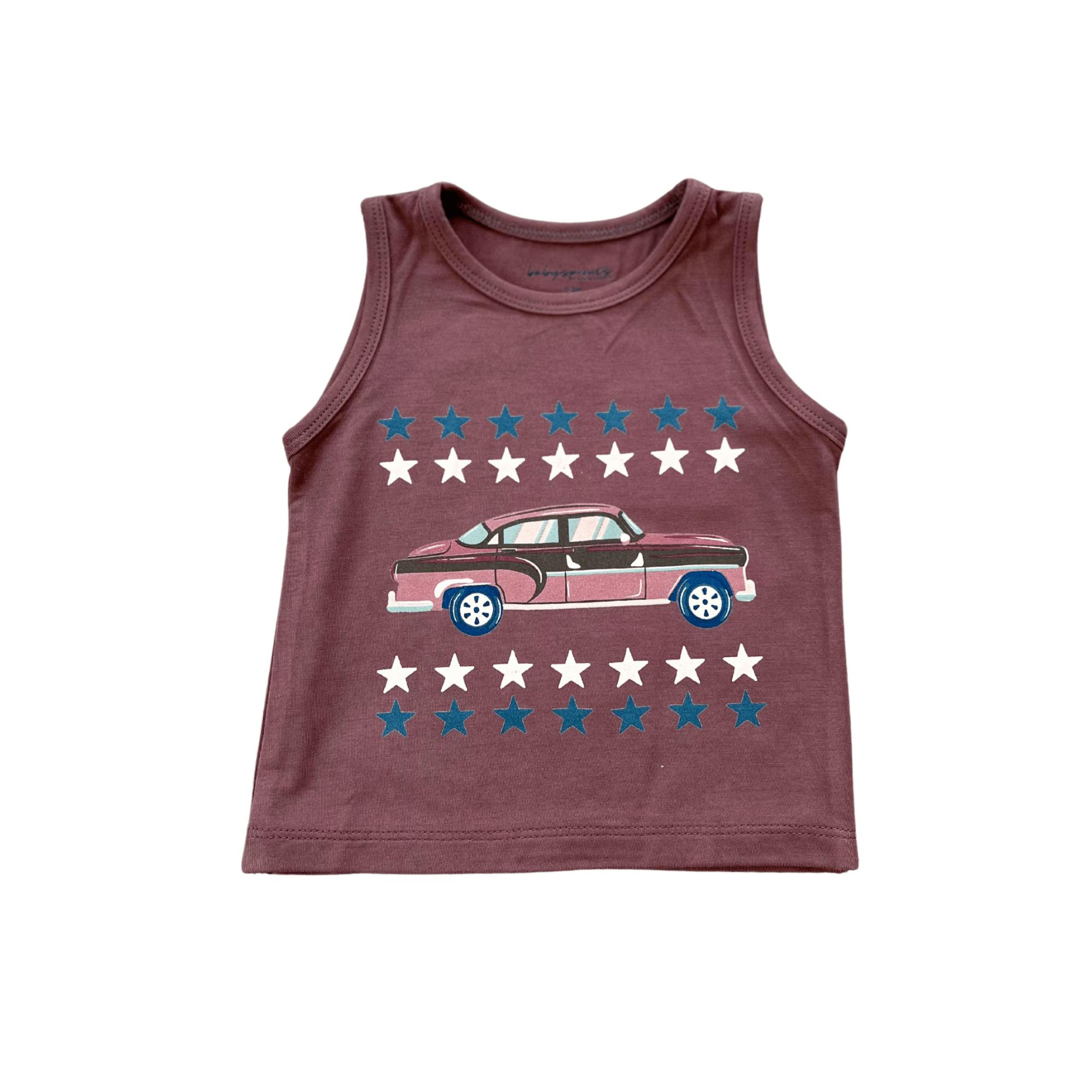 Boy's Tank Top Stars and Stripes