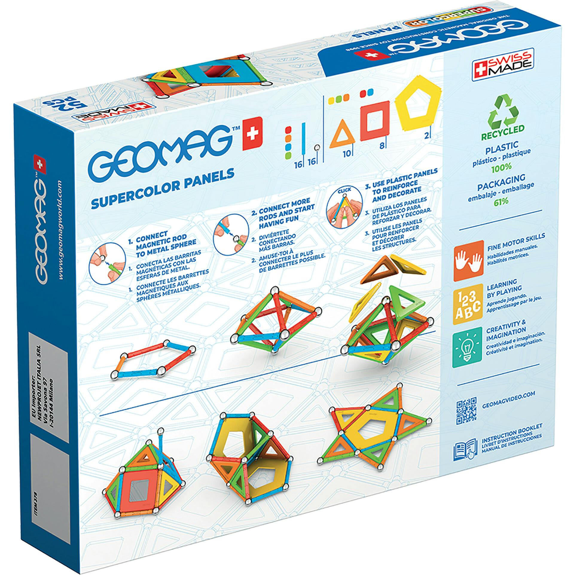 Supercolor Recycled, 52 Pieces - 3+ Y