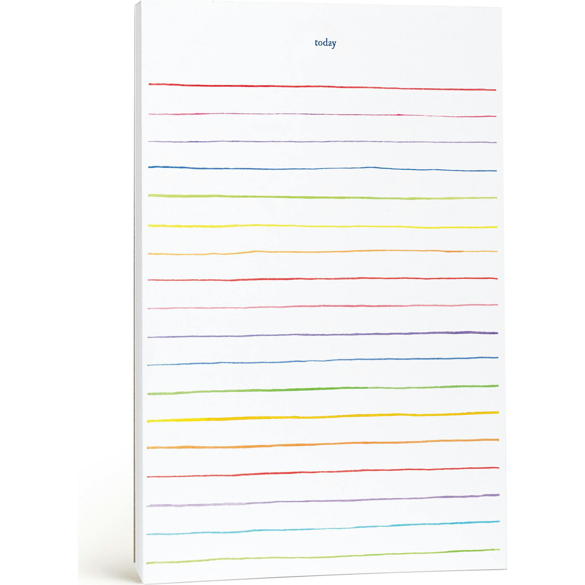 Multi-Striped Notepad