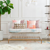 Luma Crib in Acrylic with Rose Gold