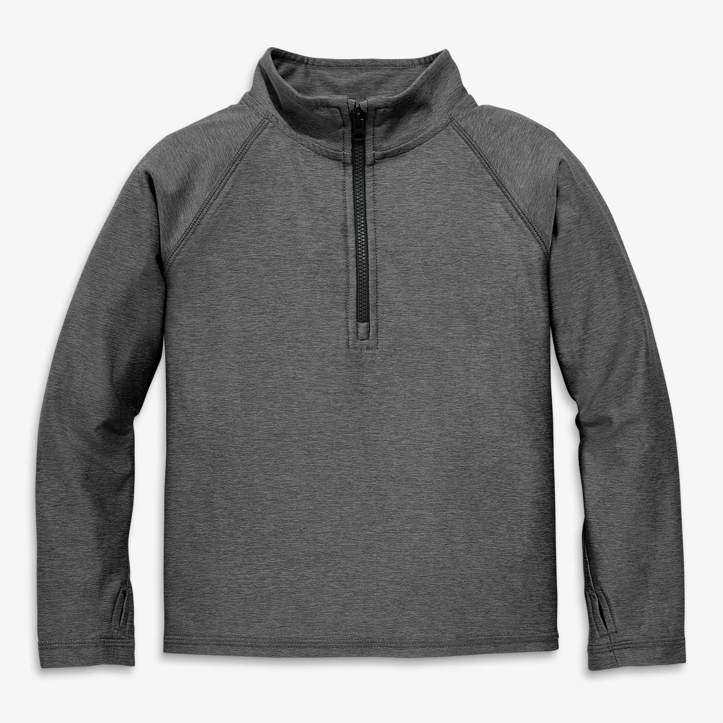 Kids FlexKnit half-zip pullover