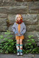 Double Wrap Pom Scarf