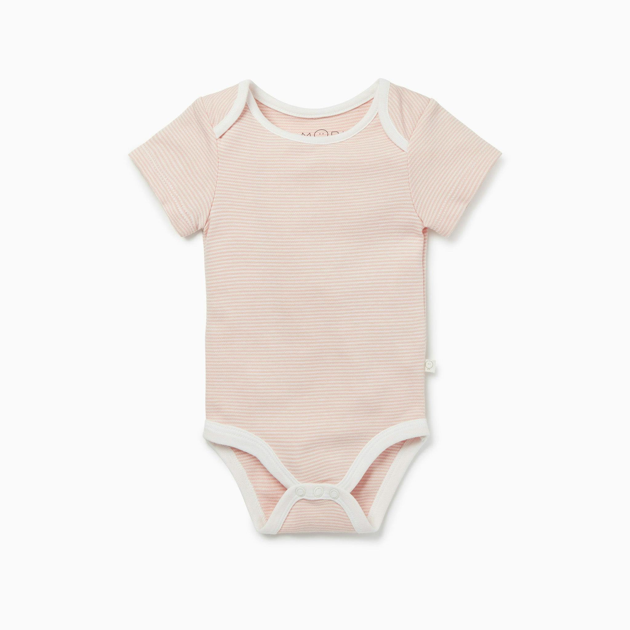 Short Sleeve Bodysuit - White