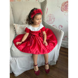 Holly Velvet Bow Headband