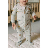 Ribbed Sleeper, White