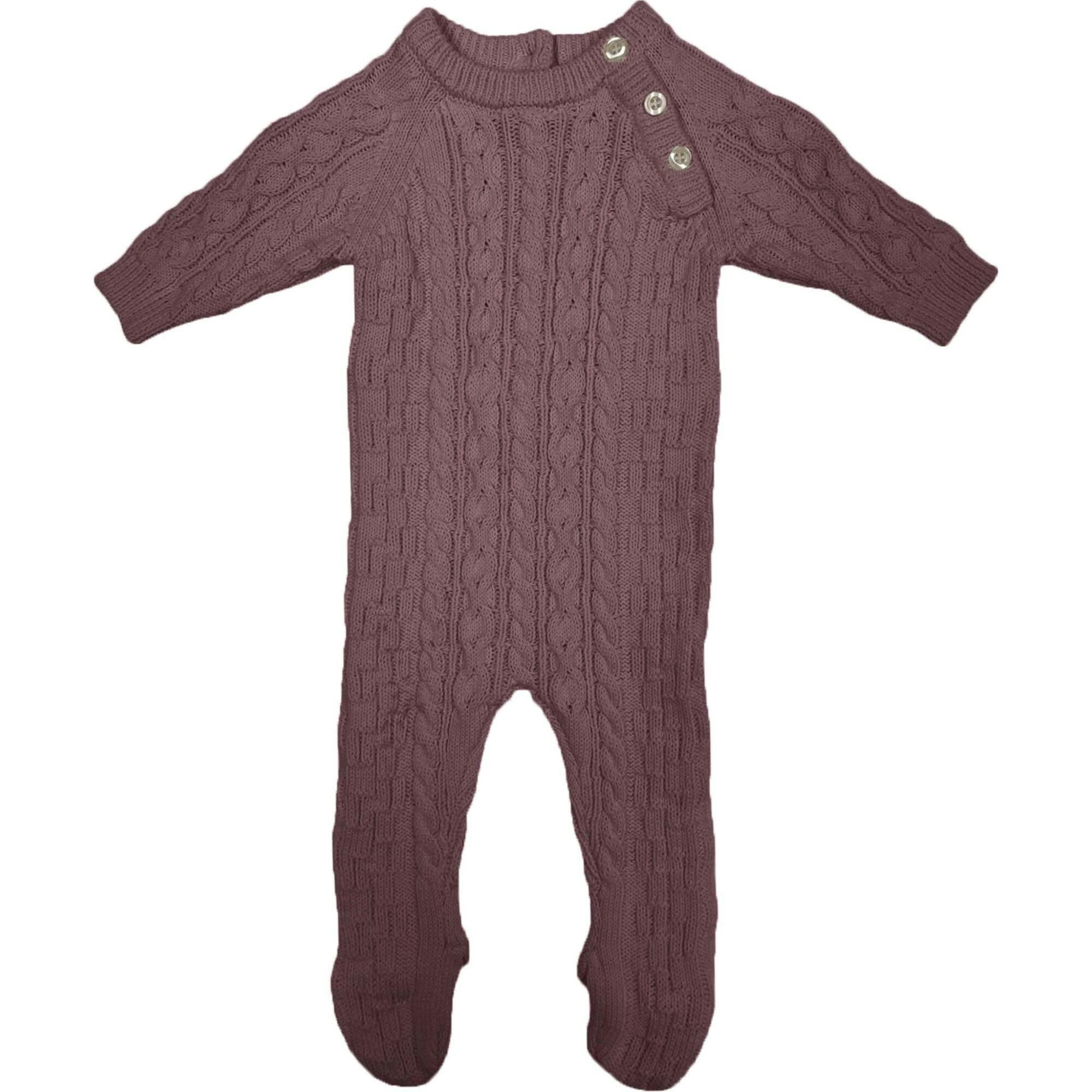 Multi Knit Long Sleeve Footie