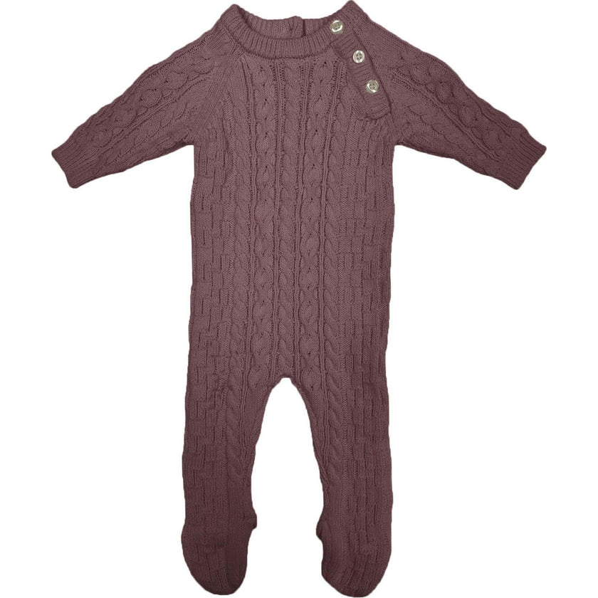 Multi Knit Long Sleeve Footie