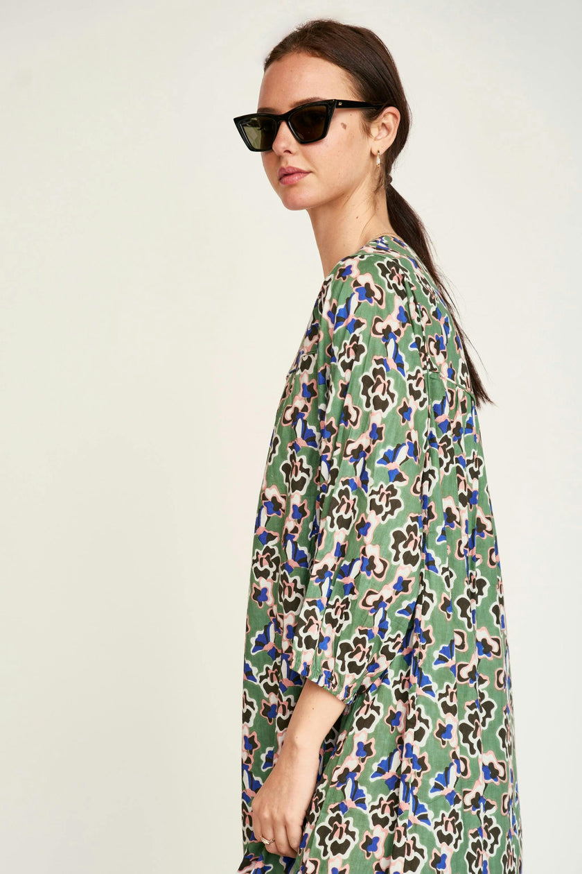 Belem Dress in Mint Orchid