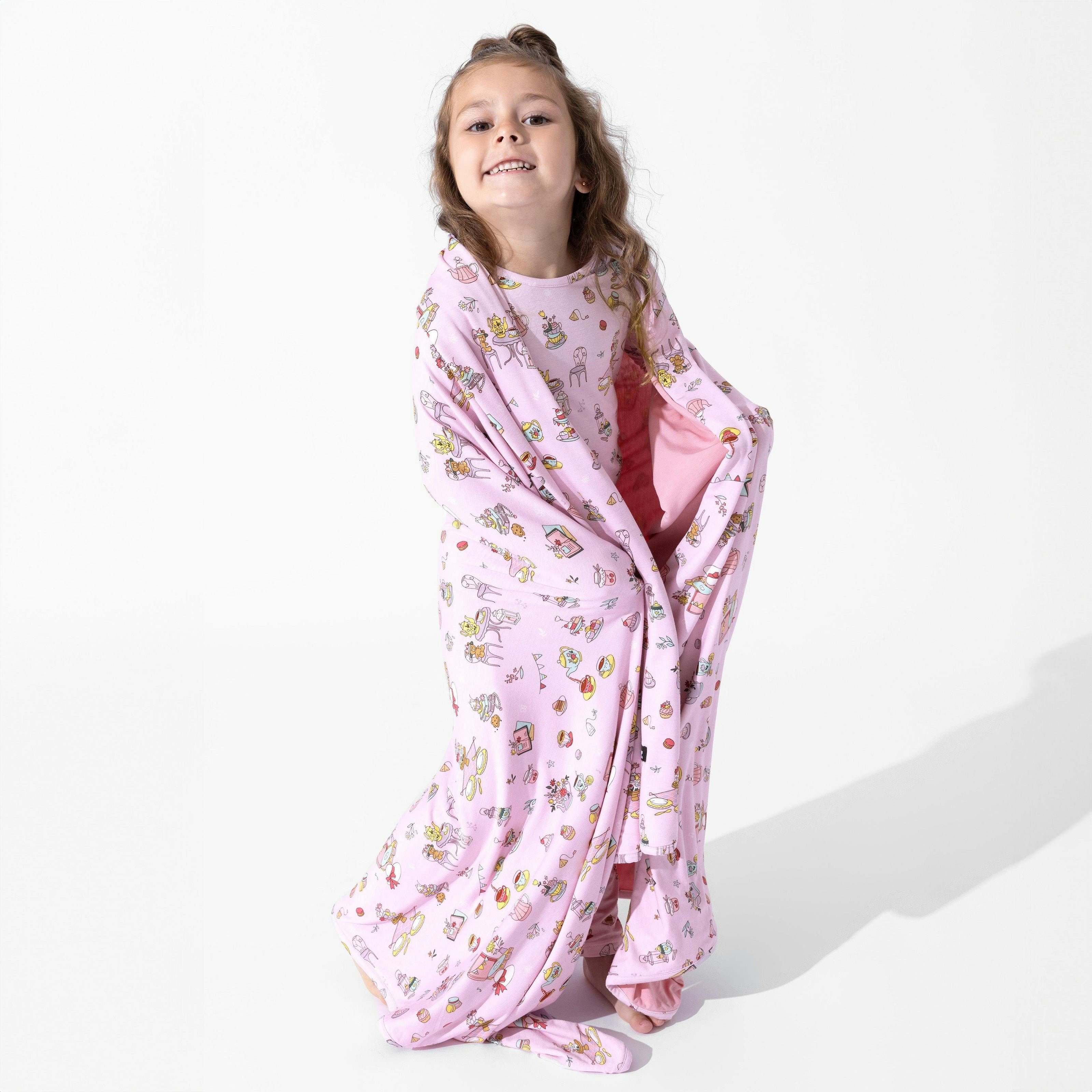 Tea Party Bamboo Blanket