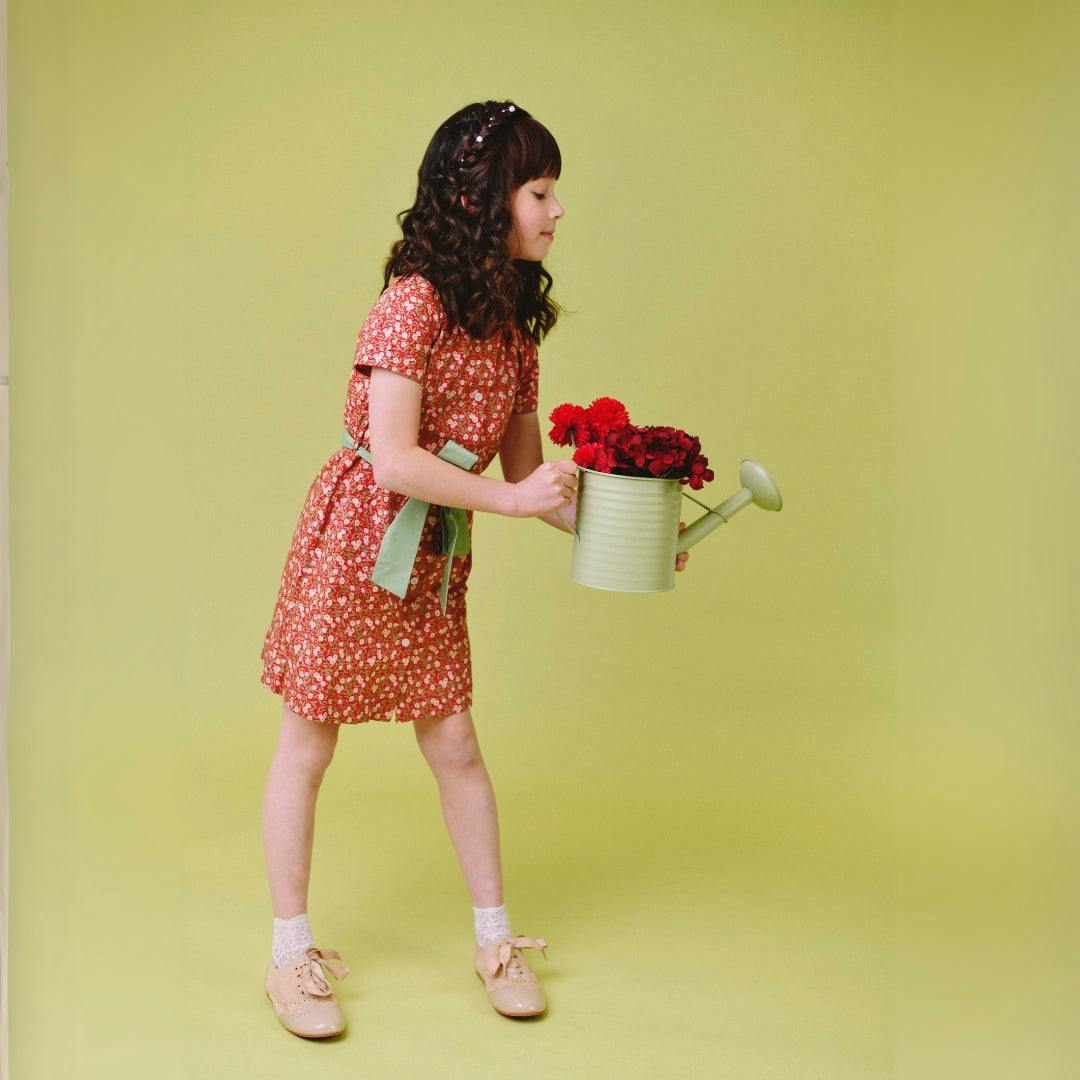 Eaton Dress - Ruby Chintz