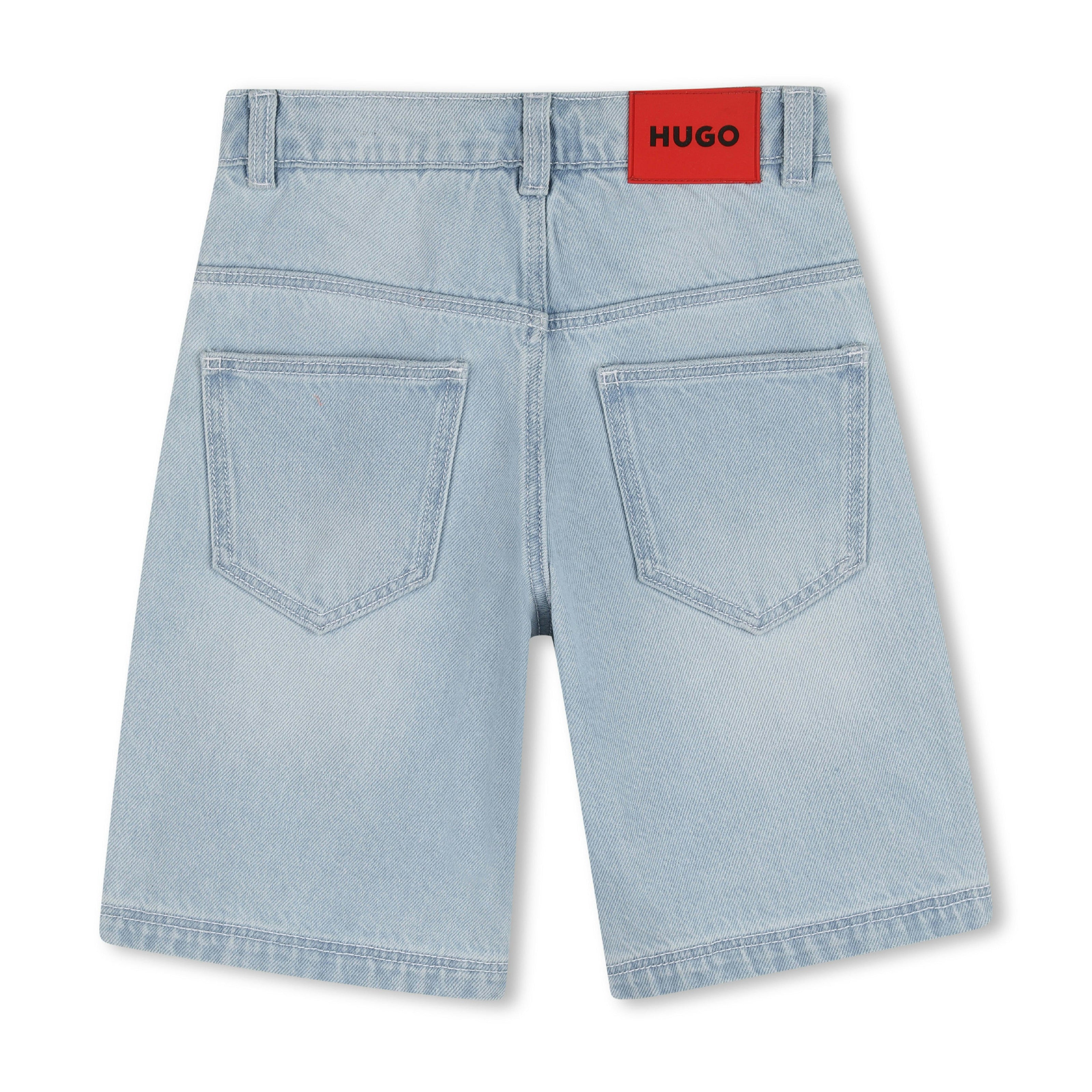 Loose Fit - Bleach Grows Denim Shorts