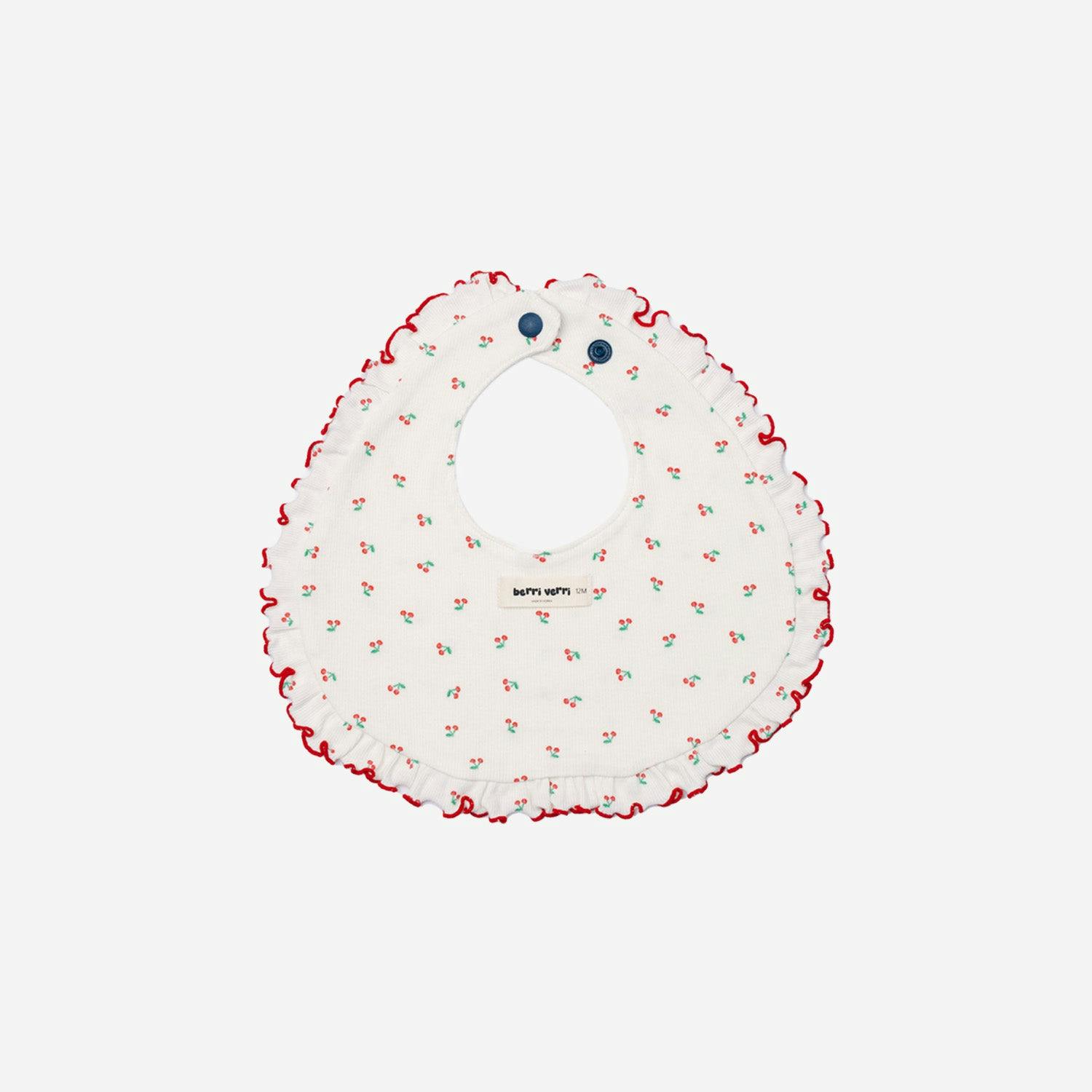 Berry Cotton Bib