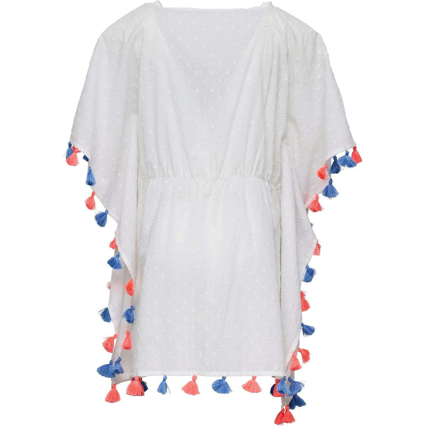 White Sherbet Tassel Cover Up