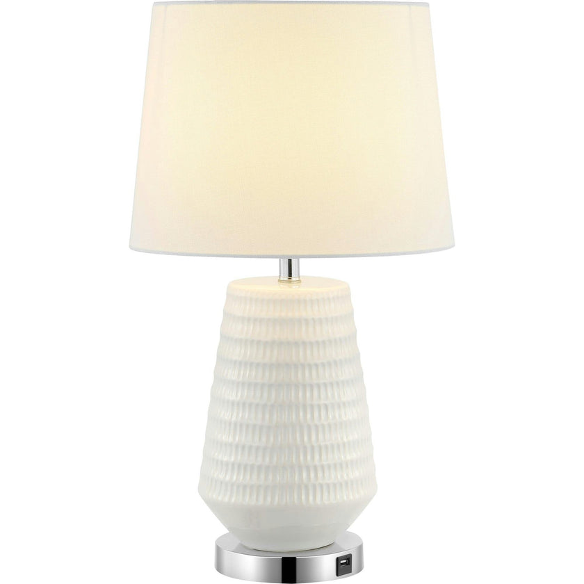 Stark Table Lamp With USB Port