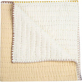 Kendi Beige Baby Quilt