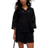 Shelli All Over Broderie Anglaise Shirt