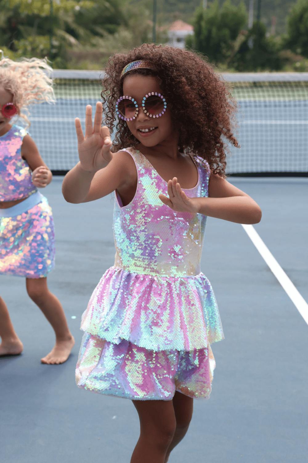 Sequin Ombre Romper