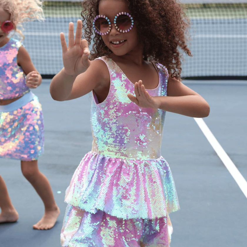 Sequin Ombre Romper