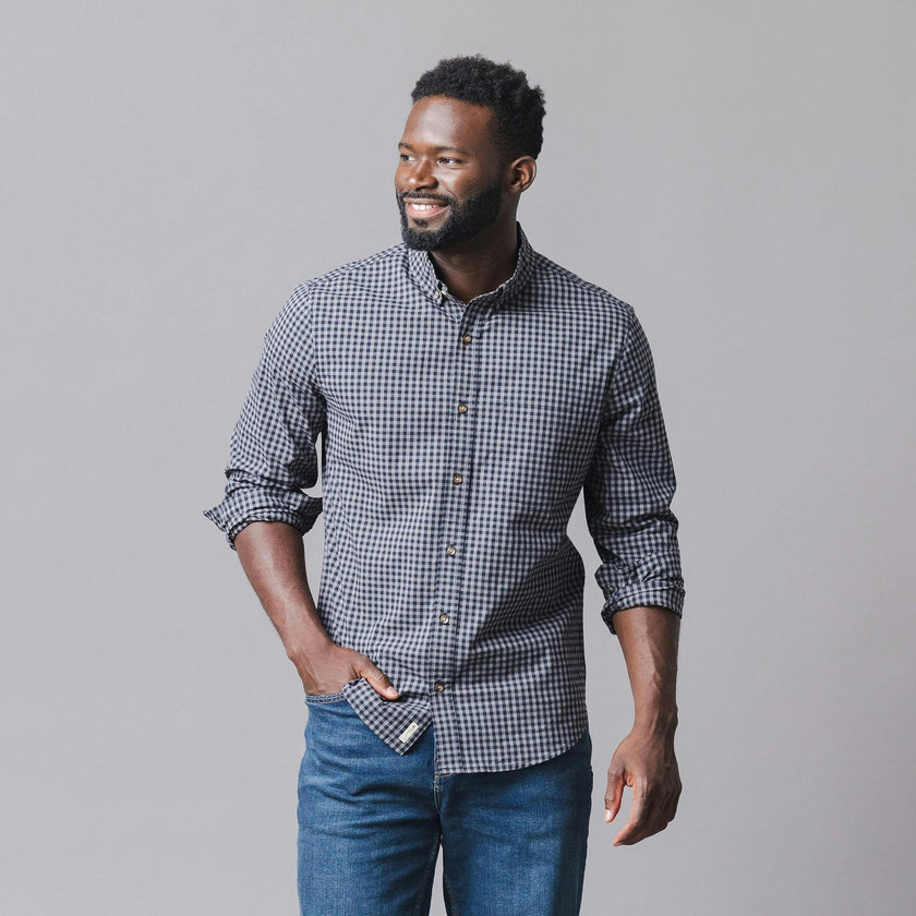 Organic Stretch Poplin Shirt