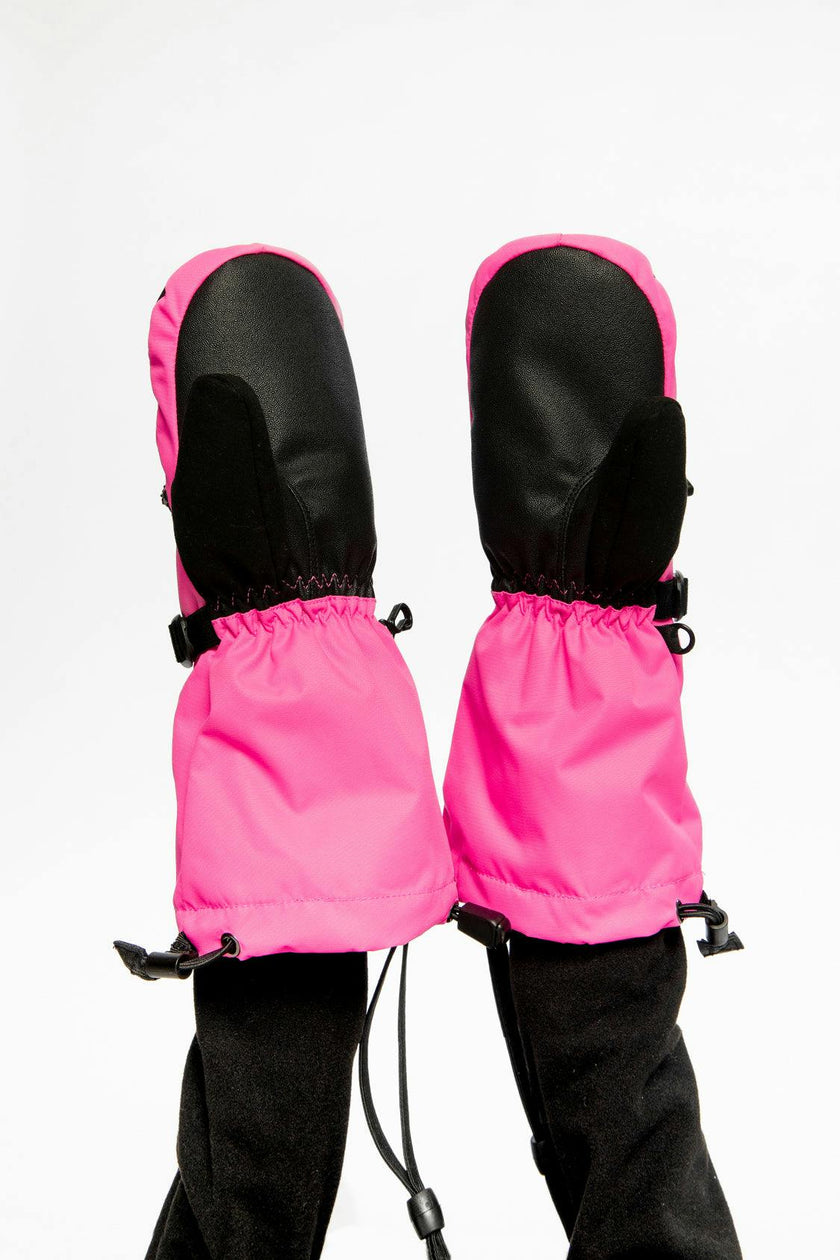 Teknik Winter Mittens Bright Pink